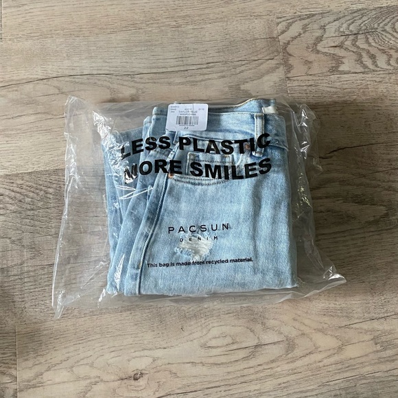 •FREE SHIPPING• Pacsun High Rise Straight Jean (Size 22) •BRAND NEW• - Picture 6 of 8